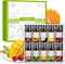10Pcs Fruity Fragrance Oil Set for Candle Making, Freshie Scents, Coconut, Cherry, Apple, Strawberry, Mango