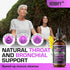 HERBIFY Mullein Drops - 4 Oz Leaf Extract for Lung Cleanse, Immune Support, Detox & Respiratory Support, Grape Flavor