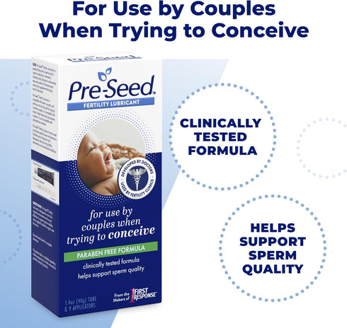 Pre-Seed Fertility Lubricant for Couples Trying to Conceive
