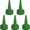 5pk Oxygen Tubing Swivel Nipple Christmas Tree Connectors