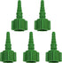 5pk Oxygen Tubing Swivel Nipple Christmas Tree Connectors