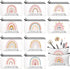 Reginary 20 Pieces Makeup Bag for Women, Roomy Zipper Toiletry Pouch, Travel Accessory Organizer, 7 x 4.3 Inches