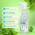 Mighty Mint Glass Cleaner, Non-Toxic Ammonia-Free Streak-Free Spray for Windows, 16oz Natural Peppermint