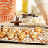 JarThenaAMCS Baking Beeswax Wrap Food Sandwich Wrap Sheet Bread Reusable Oil-Proof Picnic Liner for Home Party Kitchen