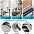 TURUM 12Pcs Set,Hard Crevice Cleaning Brush Bristle Cleaning Supplies for Kitchen, Bathroom, Corner, Grout, Sink, Cup