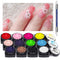 Ownest 12 Colors Sculpture Painting Nail Gel Set, 3D Nail Carved Gel Sculpture Creative Painting Glue