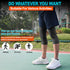 Knee Compression Sleeves, 1 Pair, 20-30mmHg Support Brace for Unisex, Pain Relief & Injury Recovery, Black