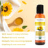 velona USDA Certified Organic Sunflower Oil, 2 Fl Oz - 100% Pure Carrier Oil for Cooking & Skin