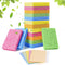 15 Pcs Cellulose Sponges, 5 Colors Non-Scratch Colorful Biodegradable Sponges for Kitchen, Bathroom, Cars, DIY