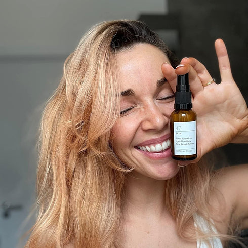 Hydrating Face Serum for Clearing Acne & Scars, Anti-Blemish & Scar Repair Serum for All Skin Types (1.01 oz)