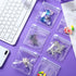 Zonon Pill Pouch Bags - Zippered Reusable Clear Plastic Bags for Travel Medicine Organizer, 24 Pieces