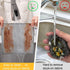 6 Pack Non Scratch Wire Dishcloth with 1 Kitchen Sponge, Powerful Cleaning Cloth for Cookware