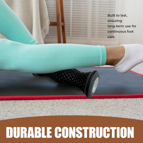 VORNNEX Foot Massager Roller - Portable Arch & Plantar Fasciitis Relief Tool - Deep Tissue Muscle Massage Roller