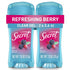 Secret Fresh Antiperspirant Deodorant for Women, 72hr Sweat & Odor Protection, Clear Gel, Berry Scent, 2.6 oz (Pack of