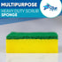 8 Pack Blue Turtle Multipurpose Sponges, Premium All Surface Cleaning Sponges, Odor Resistant for Stains and Grease