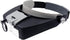 Zega Crafts Headband Magnifier with 3 Multi-Depth Lenses & Detachable Worklight