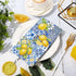 80Pcs Blue Yellow Lemons Paper Guest Napkins, 3 Ply Disposable Dinner Hand Napkin Towel for Party Supplies