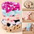 Teenitor Makeup Headbands, Bow Headbands, Spa Headbands for Washing Face, Fluffy Girls Skincare Headbands