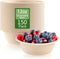 150 Pack 12 oz Paper Bowls, Disposable Compostable Soup Bowls, Natural Sugarcane Biodegradable for Ice Cream, Desserts