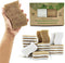 24 Pack Natural Kitchen Sponge - Biodegradable Compostable Cellulose and Coconut Scrubber Sponges for Dishes