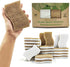 24 Pack Natural Kitchen Sponge - Biodegradable Compostable Cellulose and Coconut Scrubber Sponges for Dishes