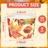 50Pcs Fall Treat Snack Cups Maple Leaves Disposable Ice Cream Cups 9 Oz. Disposable Autumn Thanksgiving Dessert Bowls for Cupcake Picnic BBQ Harvest Gathering Party Supplies by Elyxio