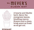 Mrs. Meyer's Clean Day Liquid Dish Soap, 16 Ounce Rosemary Scent (Pack of 2)