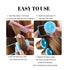 Jumbo Foam Sponge Hair Roller, Soft Sleeping Rollers for Curvy Wavy Hairstyle, Curling Hair Styling Tools, 24 Pieces