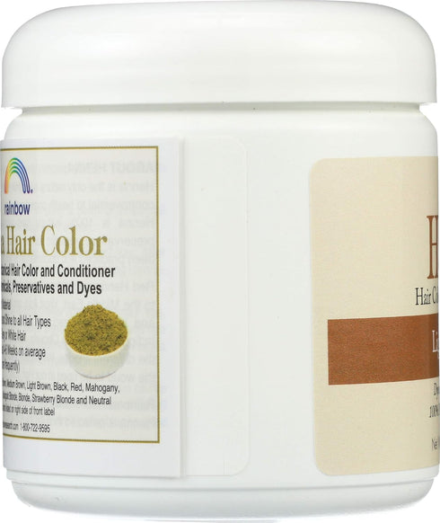 Rainbow Research Henna Hair Color and Conditioner, Persian Light Brown, 4 Ounce
