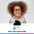 GMS Optical 1.8mm Reg-Thin/13mm Short Length, Small Adhesive Contoured Silicone Eyeglass Nose Pads, 5 Pair, Black