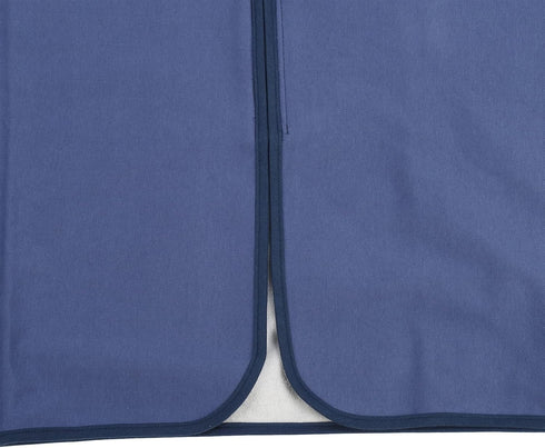 Wearable Incontinence Bed Pads Washable Reusable Cotton Diaper Skirt Incontinence Mattress Mats with Zipper for Adult