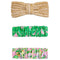 Lilly Pulitzer Hair Barrettes for Women, Assorted Cute Hair Clips/Bow Clips, Fabric Patterned Hairclip Set of 3