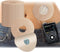 40 Pack Universal Adhesive Patches for CGM and Insulin Pumps, Waterproof & Breathable, Pre-Cut Adhesive Tape, Beige