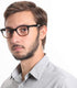 LifeArt Blue Light Blocking Glasses - Anti Eyestrain, Computer Reading Glasses for Women Men (Tortoise, No