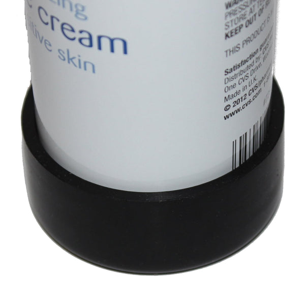 Regular-Gel Sized Black | Stops Shaving Cream Can Rust