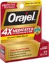 Orajel 4X for Toothache & Gum Pain Severe Gel Tube, 0.25 Ounce