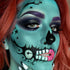 MEICOLY Teal Face Body Paint Stick, Cream Blendable Full Body Paint, Sweatproof Waterproof Makeup Stick