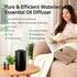 SNAHWGI 5ml/ 10ml/ 20ml 3 Countdown 3 Waterless Essential Oil Diffuser, Battery Operated Mini Scent Air Machine