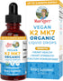 MaryRuth Organics USDA Organic Vitamin K2 MCT Liquid Drops for Adults & Kids | 100 mcg K2 MK7, 1oz