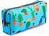 LParkin Canvas Cactus Pencil Case - Makeup Cosmetic Bag and Stationary Pouch