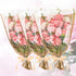 POFUIERKN 50 17.8 9.4inch Pcs Flower Bags for Bouquets, Kraft Paper Flower Wrapping Paper Gift Bags,with Ribbons