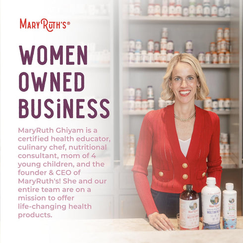 MaryRuth Organics USDA Organic Women's Wellness Liquid Herbal Supplements | Includes Stinging Nettle, Raspberry Leaf