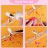 Maitys 40 Pieces Iridescent Glass Paper Nail Design Sticker Decals, Shinning Reflective Mirror Design, 20 Colors