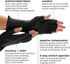 isotoner Arthritis Compression Gloves - Open/Full Finger Design