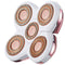 Women's Electric Shaver Replacement Heads, Shaver Blades for Body and Face, White