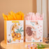 SUNCOLOR 2 Pack 13" Gift Bags for Baby with Tissue Paper Included