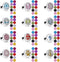 Ucubwfu 12pcs Car Aromatherapy Clip, Car Diffuser, Car Aromatherapy Essential Oil Diffuser, 30mm-Aromatherapy