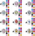 Ucubwfu 12pcs Car Aromatherapy Clip, Car Diffuser, Car Aromatherapy Essential Oil Diffuser, 30mm-Aromatherapy