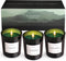 Set of Three Scented Candles for Men | Masculine scents of Bergamot