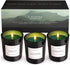 Set of Three Scented Candles for Men | Masculine scents of Bergamot